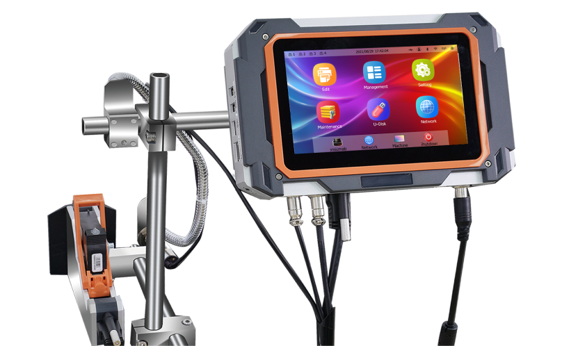 Máy in date tự động chiều cao in 25.4mm – Giải pháp in phun công nghiệp chuyên nghiệp